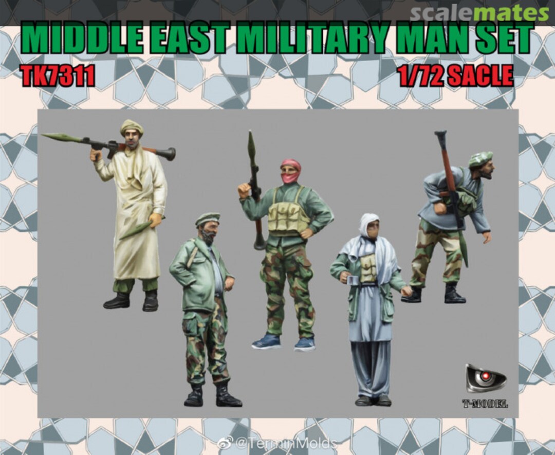 Boxart Middle East Military Man Set TK7311 T-Model Boxart Middle East Military Man Set TK7311 T-Model