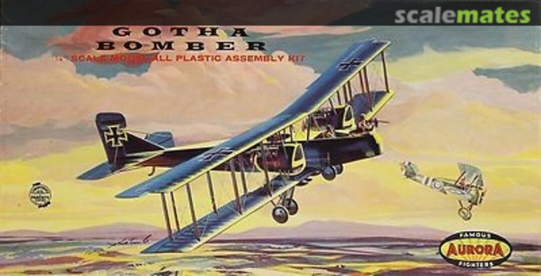 Boxart Gotha Bomber 126 Aurora Boxart Gotha Bomber 126 Aurora