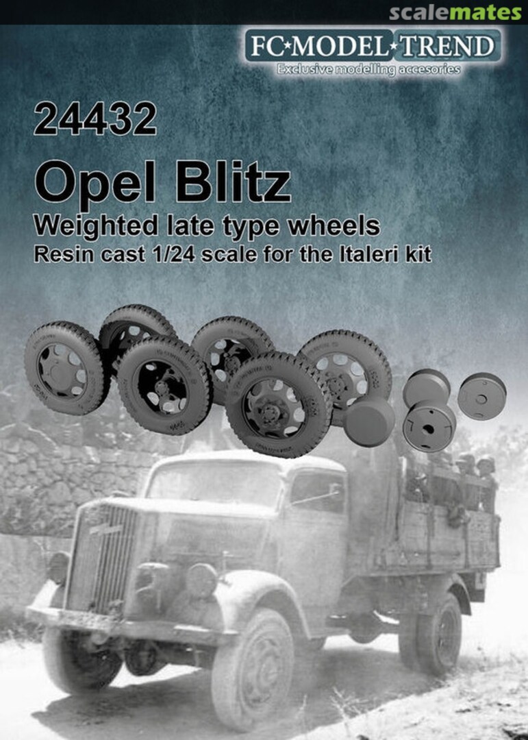 Boxart Opel Blitz weighted late type wheels 24432 FC Model Trend Boxart Opel Blitz weighted late type wheels 24432 FC Model Trend