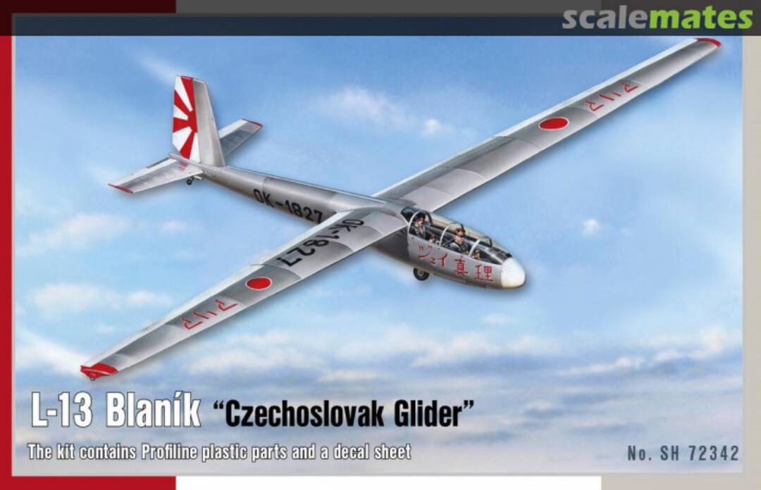 Boxart L-13 Blaník "Czechoslovak Glider" SH72342 Special Hobby