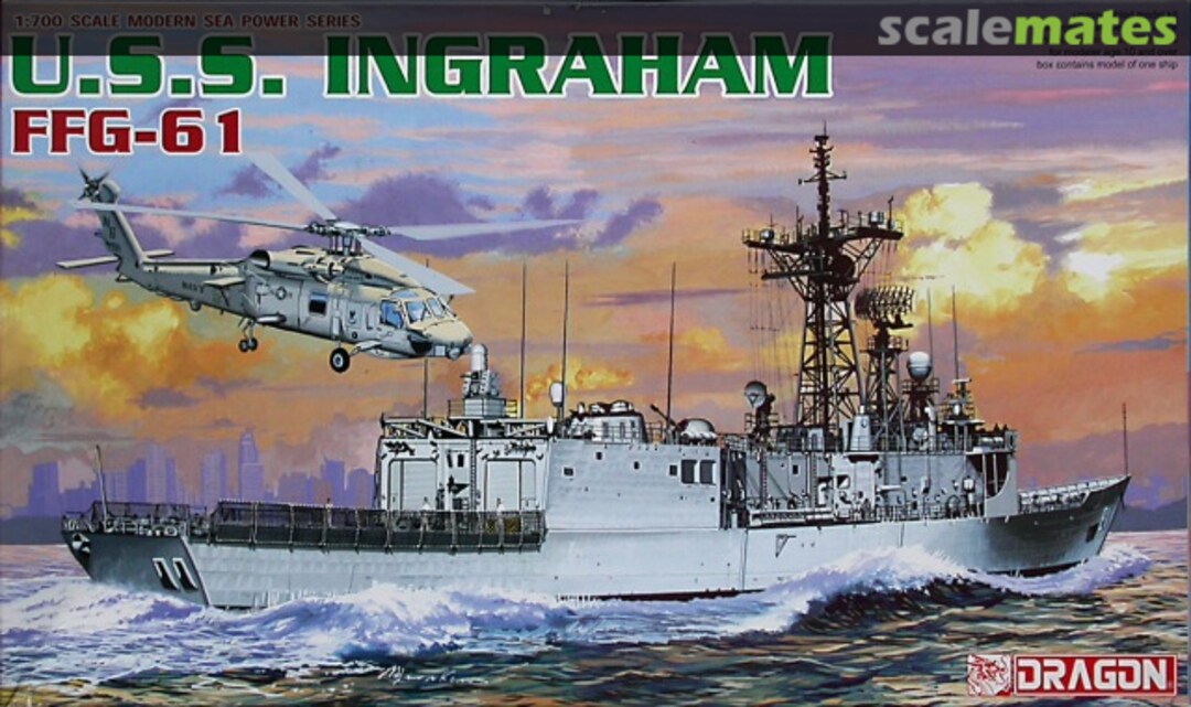 Boxart USS Ingraham FFG-61 7068 Dragon Boxart USS Ingraham FFG-61 7068 Dragon