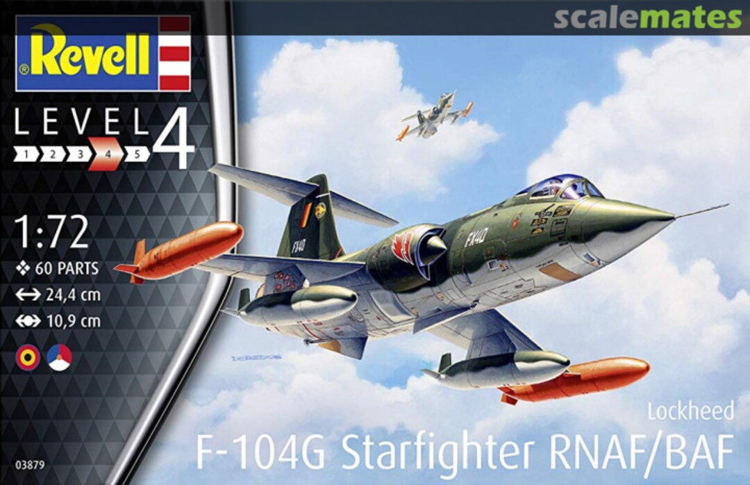 Boxart F-104G Starfighter 03879 Revell Boxart F-104G Starfighter 03879 Revell