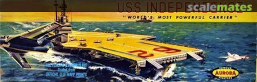 Boxart U.S.S. Independence 700 Aurora Boxart U.S.S. Independence 700 Aurora