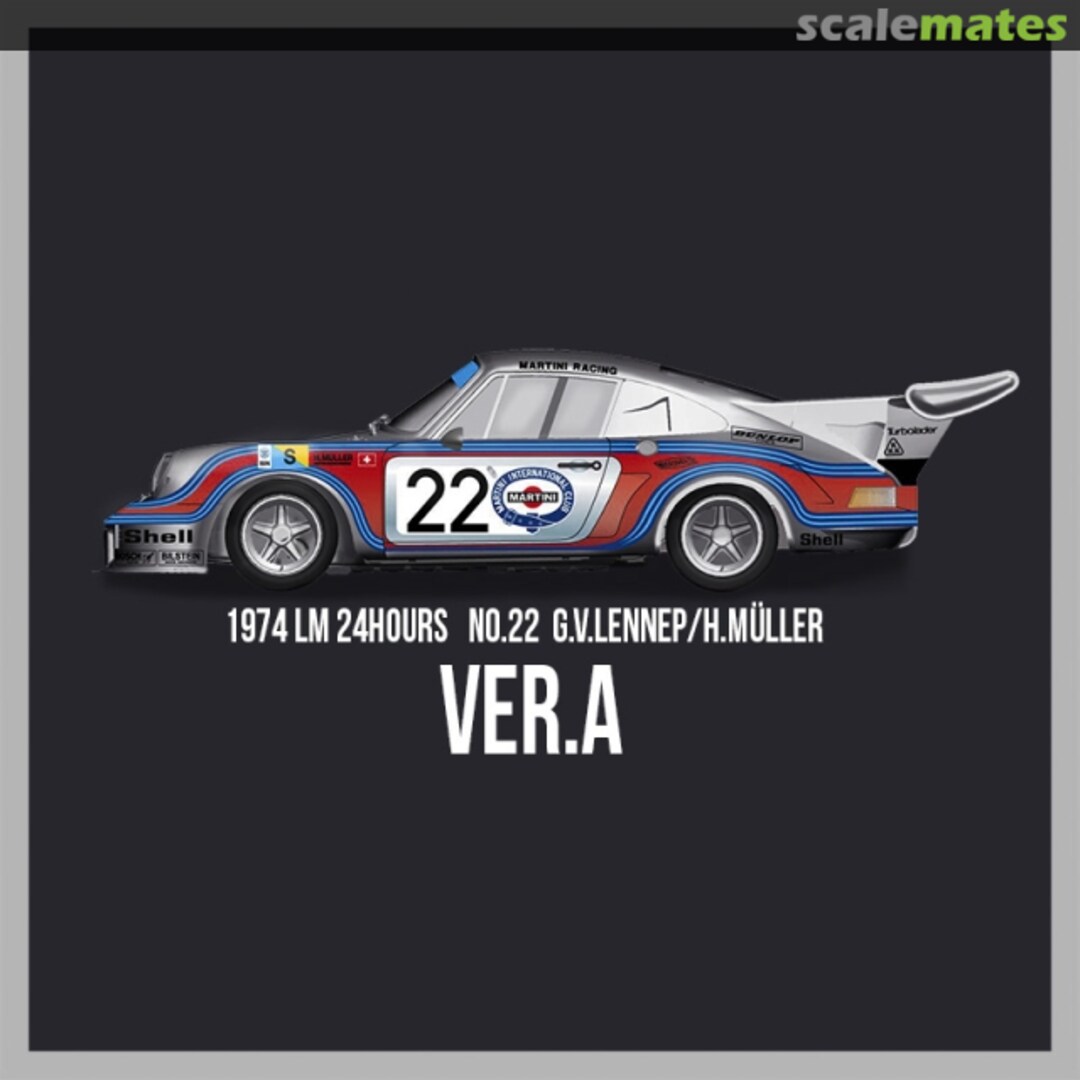 Boxart Porsche 911 Carrera RSR Turbo, ver. A K-770 Model Factory Hiro Boxart Porsche 911 Carrera RSR Turbo, ver. A K-770 Model Factory Hiro