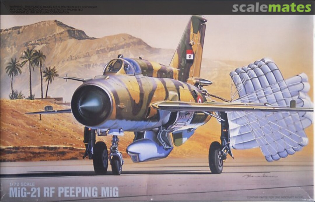 Boxart MiG-21 RF Peeping MiG H-25 Fujimi Boxart MiG-21 RF Peeping MiG H-25 Fujimi