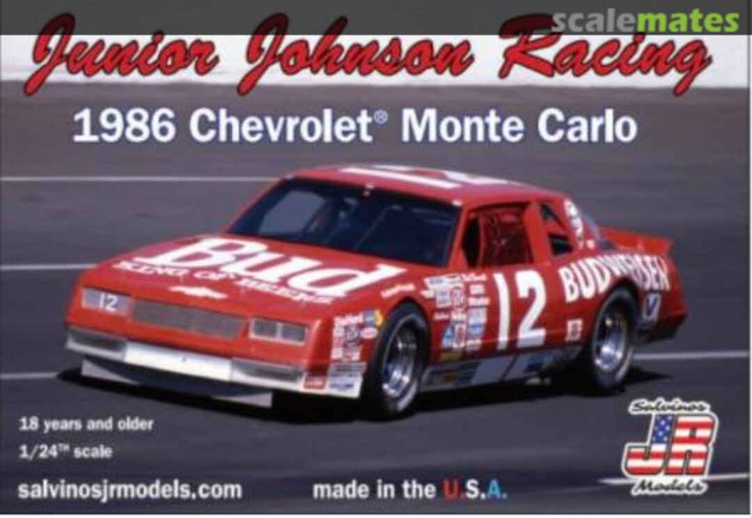 Boxart 1986 Chevrolet Monte Carlo JJMC1986NB Salvinos JR Models