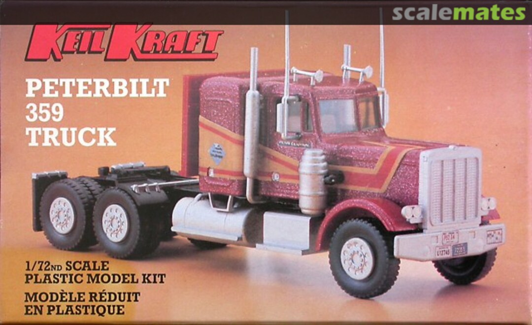 Boxart Peterbilt 359 Truck K316 Keil Kraft