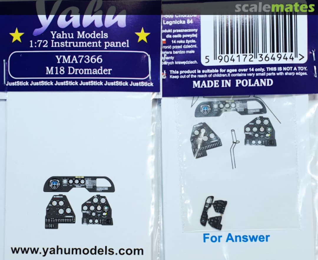 Boxart M18 Dromader YMA7366 Yahu Models