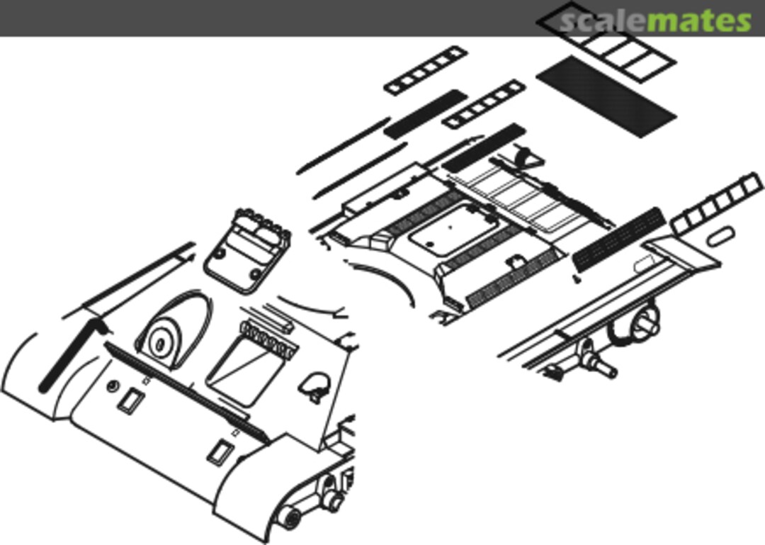 Boxart T-34 (Libyan and CSSR version) conversion set 3058 CMK