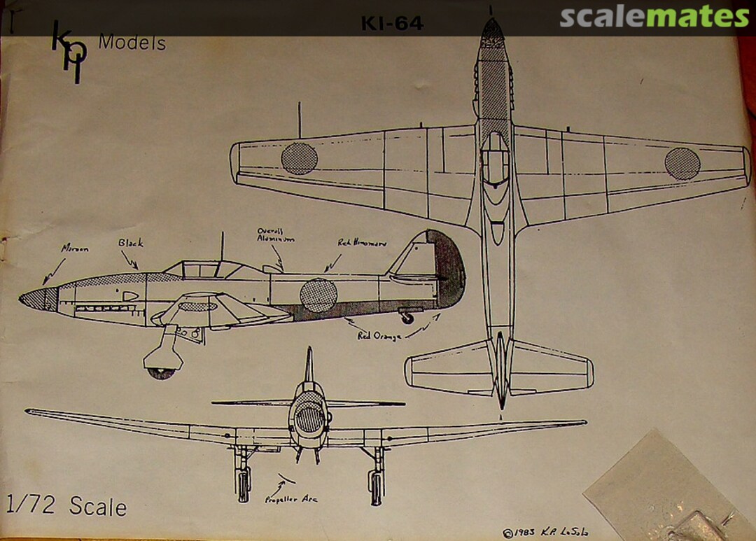 Ki-64, KPL Models KI-64 (1985)