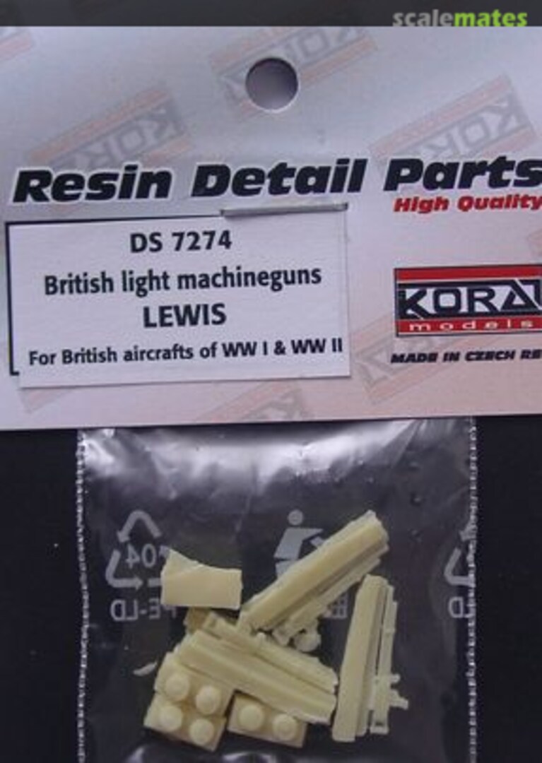 Boxart British light machineguns DS7274 Kora Models