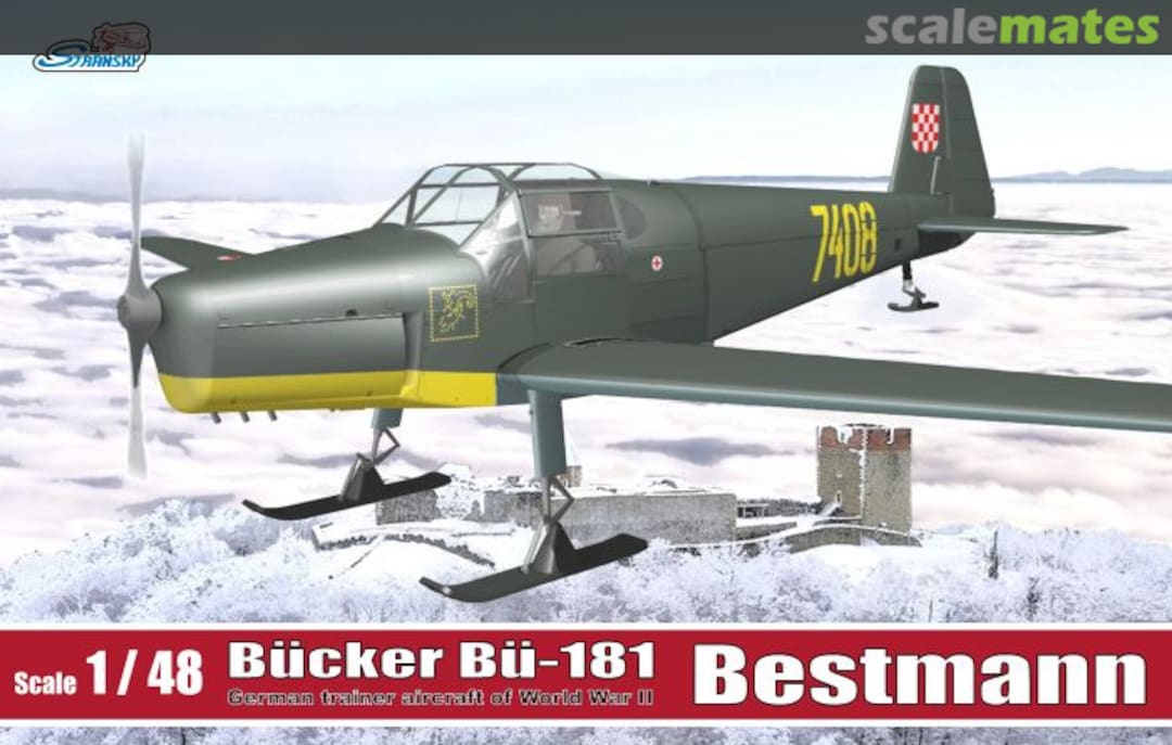 Boxart Bücker Bü-181 Bestmann 43016 Stransky Boxart Bücker Bü-181 Bestmann 43016 Stransky