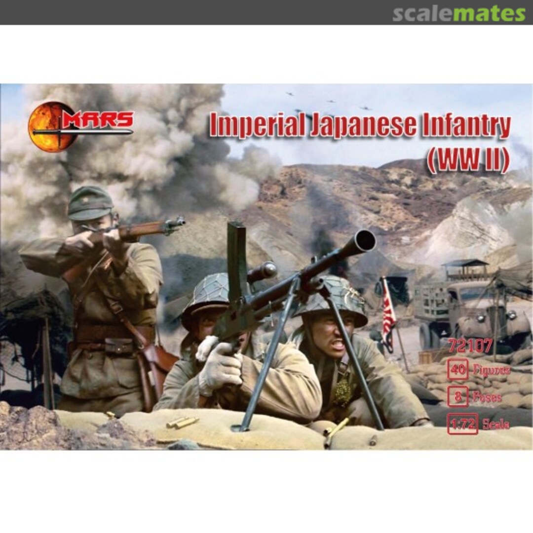 Boxart Imperial Japanese infantry 72107 Mars Figures Boxart Imperial Japanese infantry 72107 Mars Figures