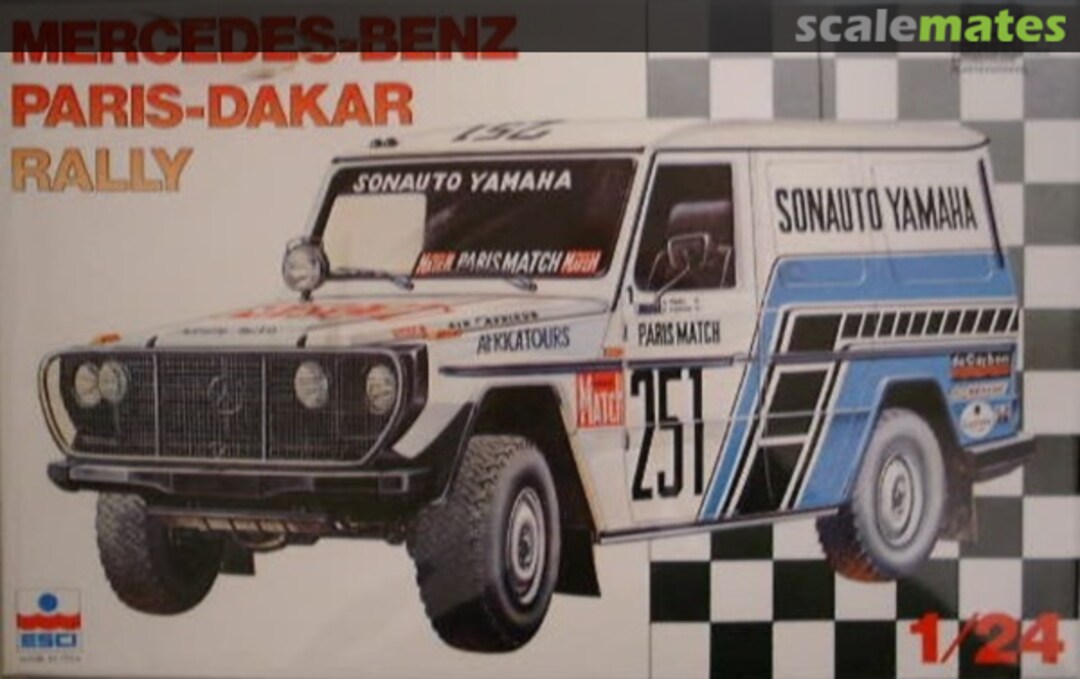 Boxart Mercedes-Benz Paris-Dakar Rally 3025 ESCI