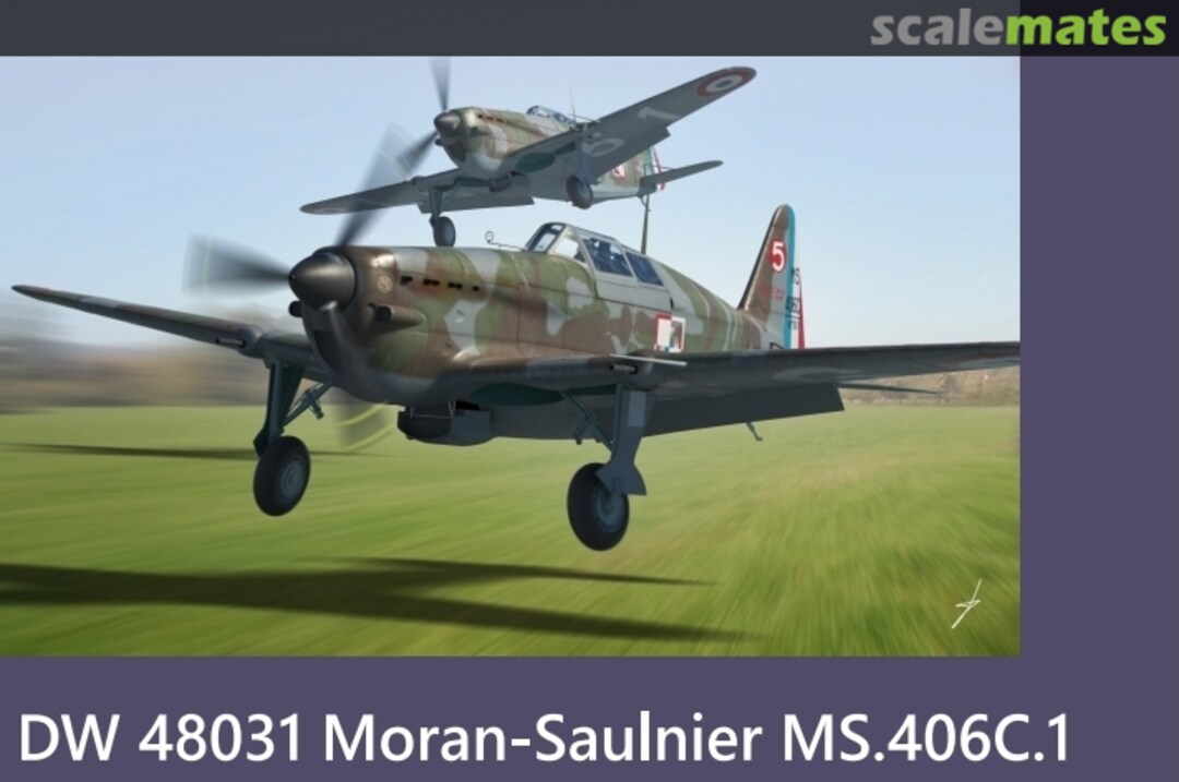 Boxart Morane-Saulnier MS.406C.1 DW48031 Dora Wings Boxart Morane-Saulnier MS.406C.1 DW48031 Dora Wings