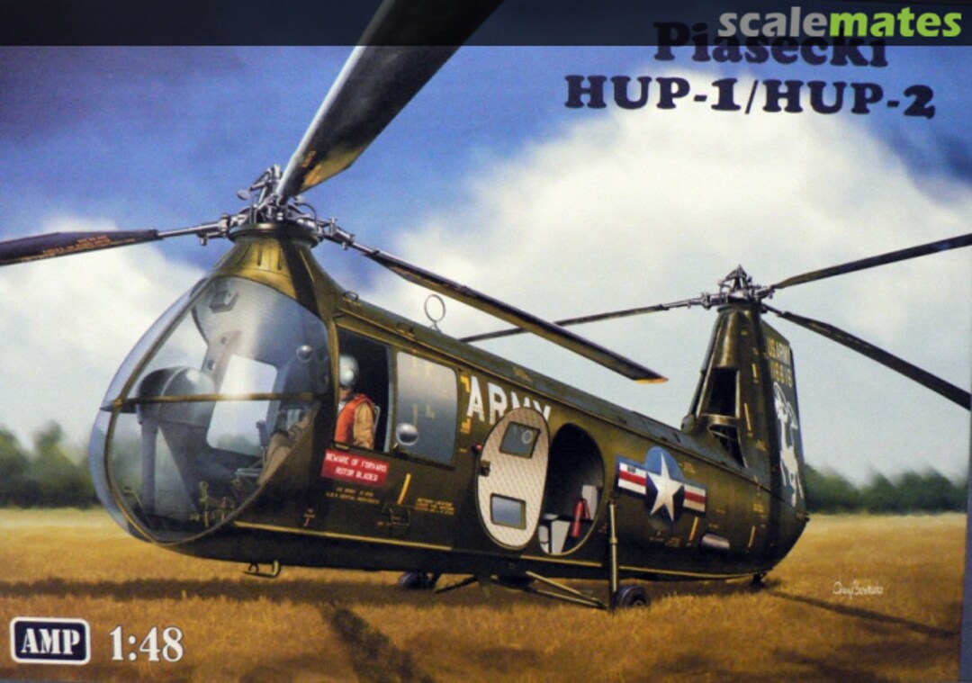 Boxart Piasecki HUP-1/HUP-2 48014 AMP Boxart Piasecki HUP-1/HUP-2 48014 AMP
