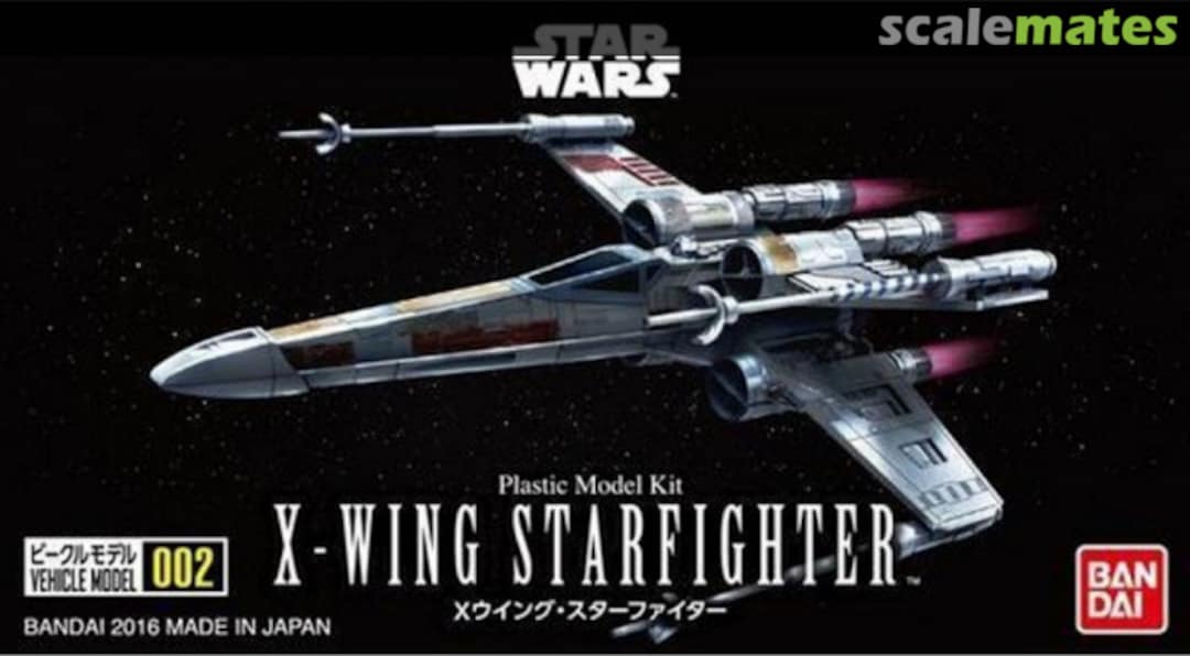 Boxart X-Wing Starfighter Vehicle Model 002 Bandai Boxart X-Wing Starfighter Vehicle Model 002 Bandai