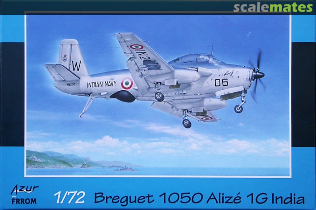 Boxart Breguet 1050 Alizé 1G India FR0031 Azur-FRROM