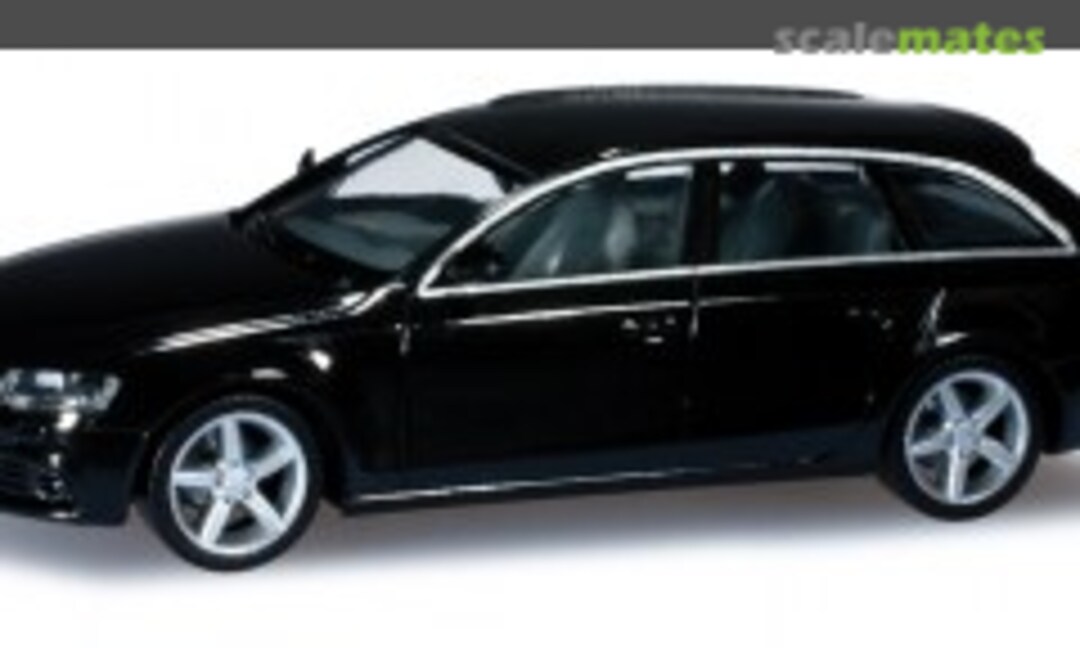 Audi A4 Avant, brillant black (Herpa 024013-004)