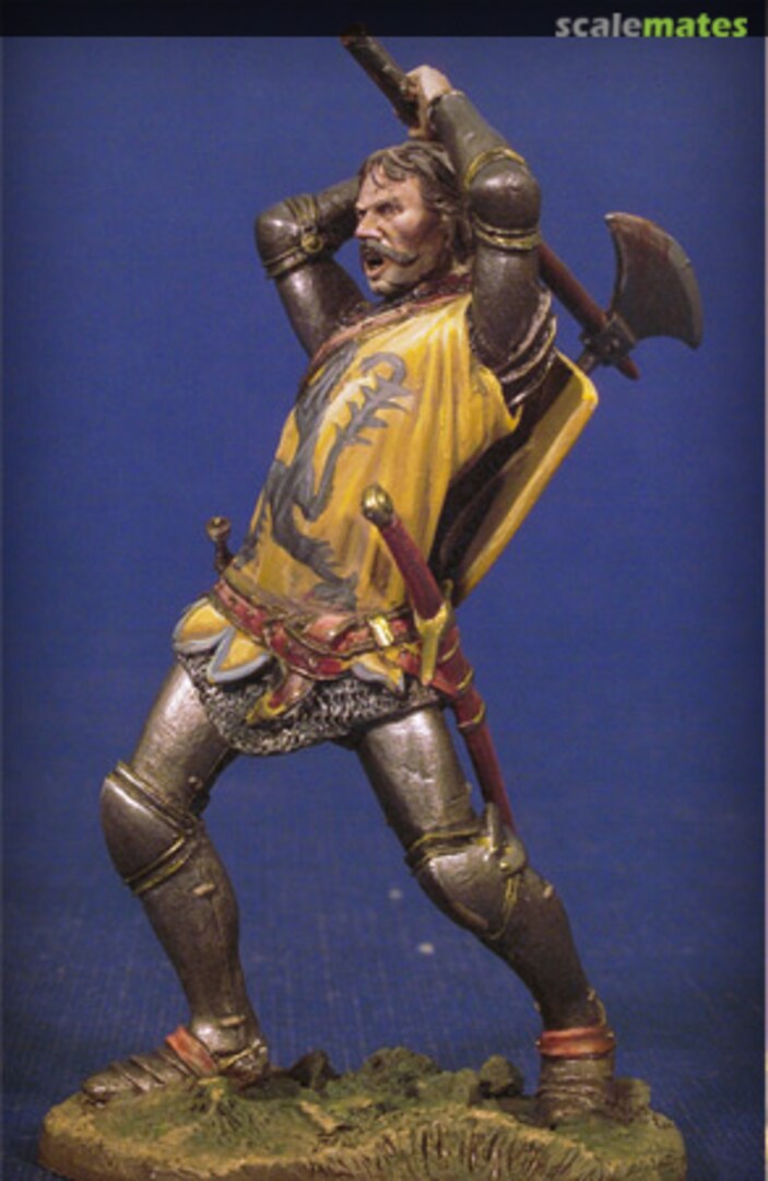 Boxart Caballero en Combate I, Crecy 1346 SM-F48 Andrea Miniatures Boxart Caballero en Combate I, Crecy 1346 SM-F48 Andrea Miniatures