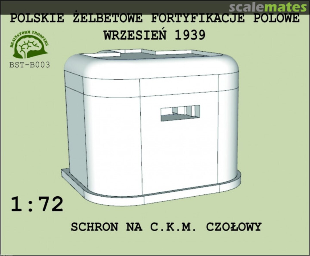 Boxart Schron na CKM, czołowy BST-B003 Brainstorm Troopers