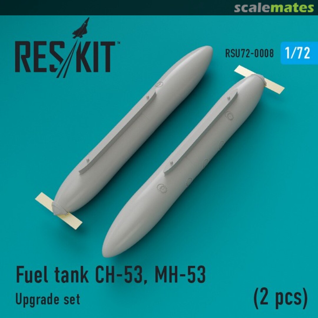 Boxart Fuel tank CH-53, MH-53 (2 pcs) RSU72-0008 Res/Kit Boxart Fuel tank CH-53, MH-53 (2 pcs) RSU72-0008 Res/Kit