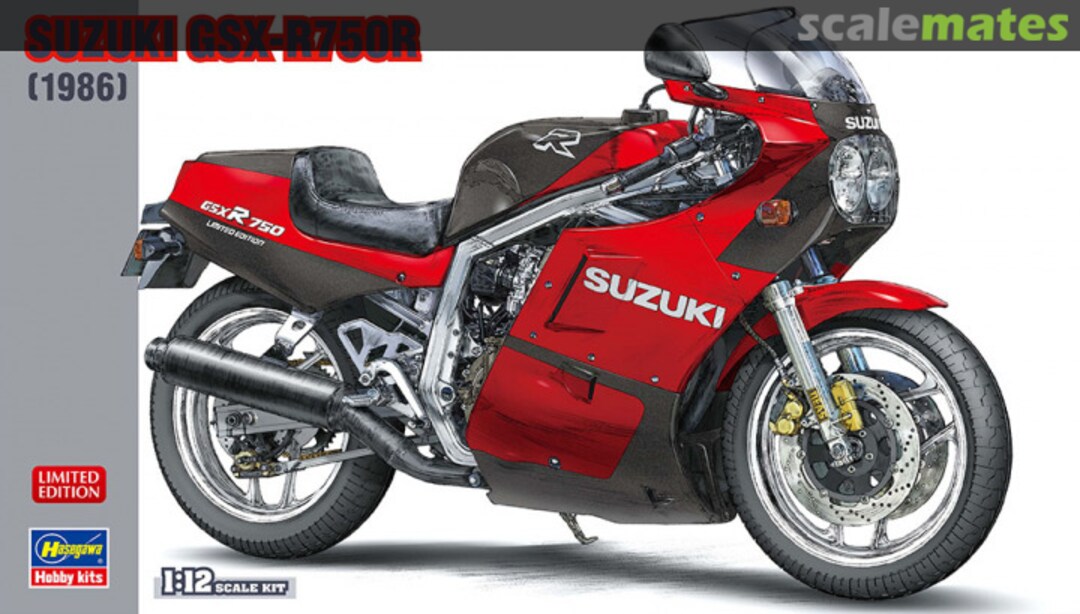 Boxart Suzuki GSX-R750R (1986) 21730 Hasegawa