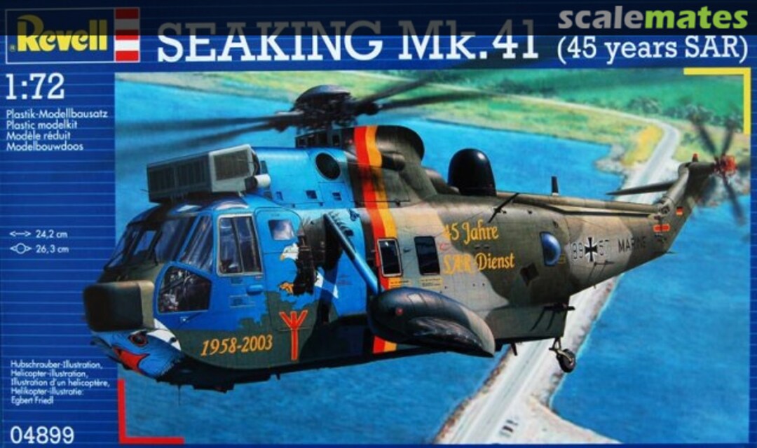 Boxart Sea King Mk.41 (45 years SAR) 04899 Revell Boxart Sea King Mk.41 (45 years SAR) 04899 Revell