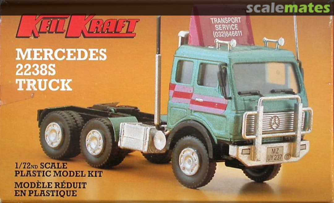 Boxart Mercedes 2238S Truck K321 Keil Kraft Boxart Mercedes 2238S Truck K321 Keil Kraft