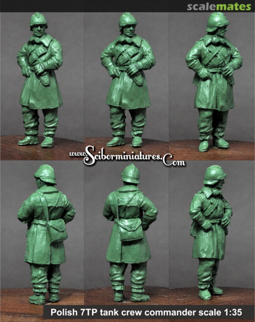 Boxart Polish 7TP tank crew commander #4 35HM0054 Scibor Monstrous Miniatures Boxart Polish 7TP tank crew commander #4 35HM0054 Scibor Monstrous Miniatures