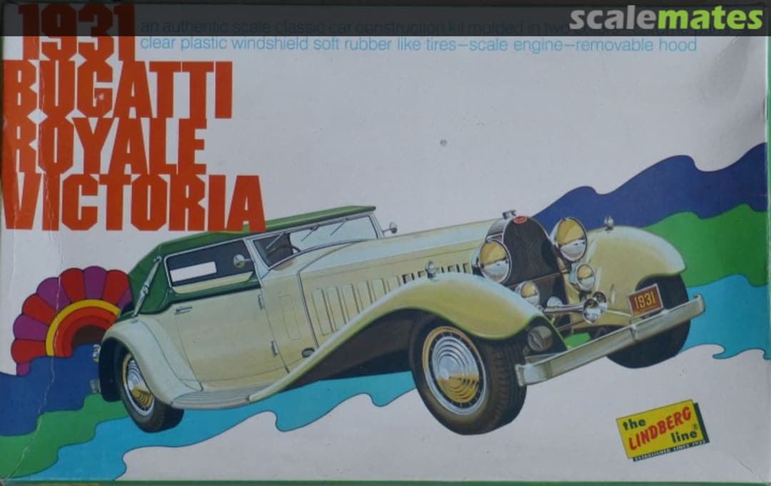 Boxart 1931 Bugatti Royale Victoria 6602:350 Lindberg Boxart 1931 Bugatti Royale Victoria 6602:350 Lindberg