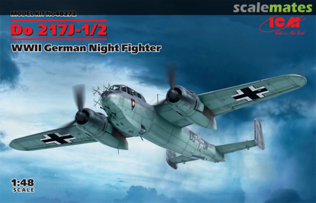 Boxart Dornier Do-217J-1/2 48272 ICM Boxart Dornier Do-217J-1/2 48272 ICM