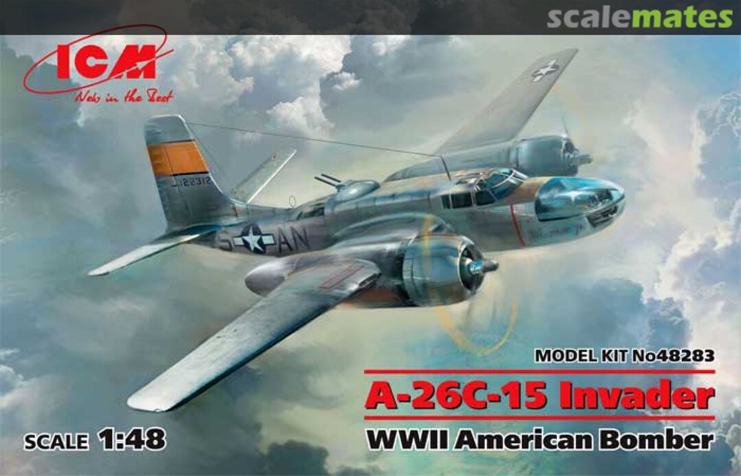 Boxart A-26С-15 Invader 48283 ICM Boxart A-26С-15 Invader 48283 ICM