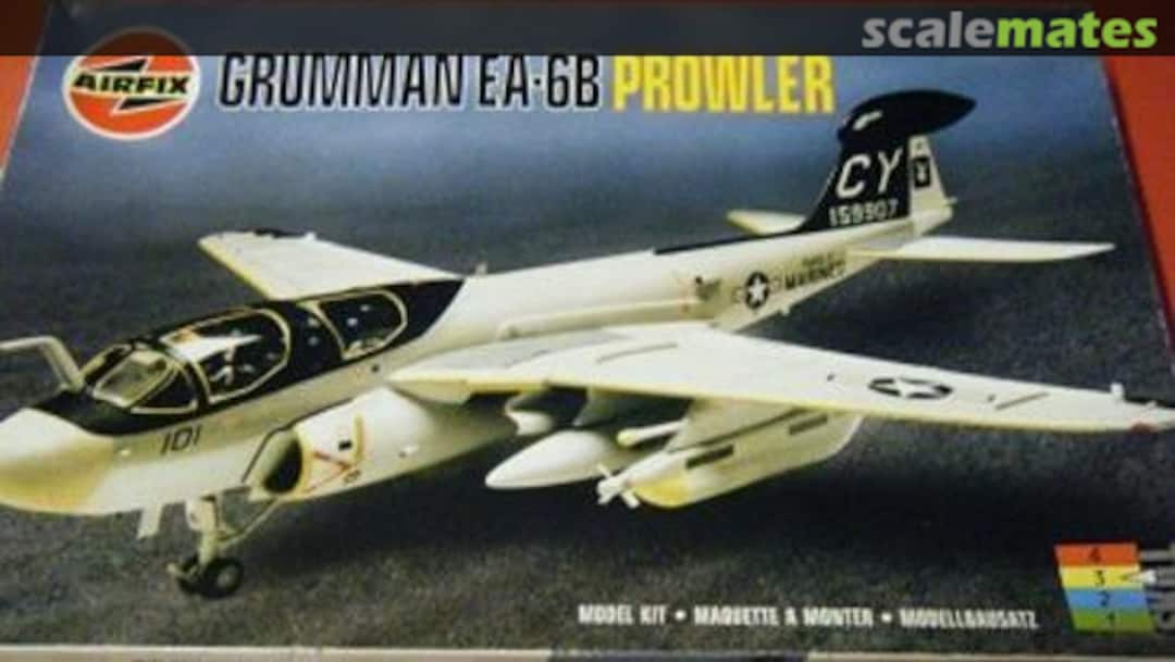 Boxart Grumman EA-6B Prowler 08176 Airfix Boxart Grumman EA-6B Prowler 08176 Airfix