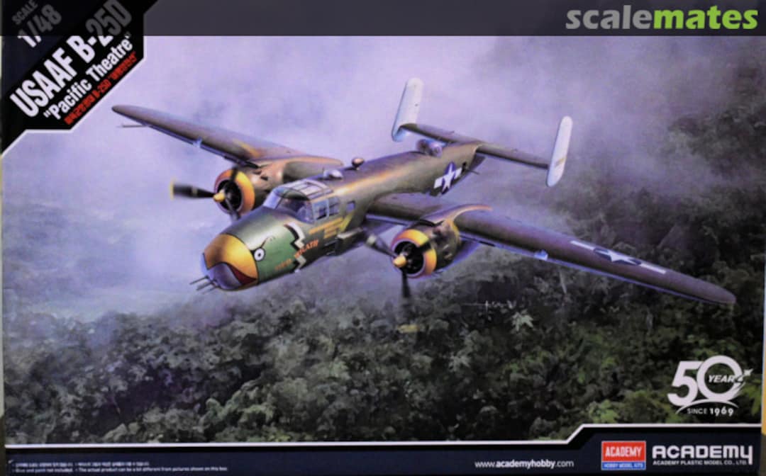 Boxart USAAF B-25D 12328 Academy