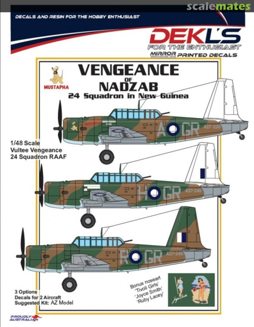 Boxart Vengeance of Nadzab DL48049 DEKL's