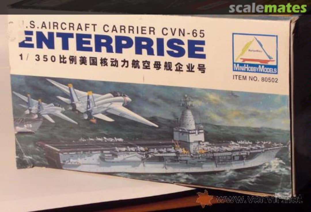 Boxart USS Enterprise (CVN-65) 80502 Mini Hobby Models Boxart USS Enterprise (CVN-65) 80502 Mini Hobby Models