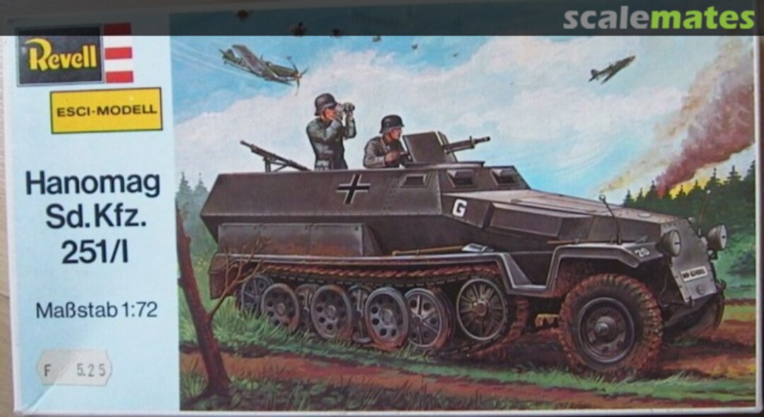 Boxart Hanomag Sd. Kfz. 251/1 H-2301 Revell/ESCI