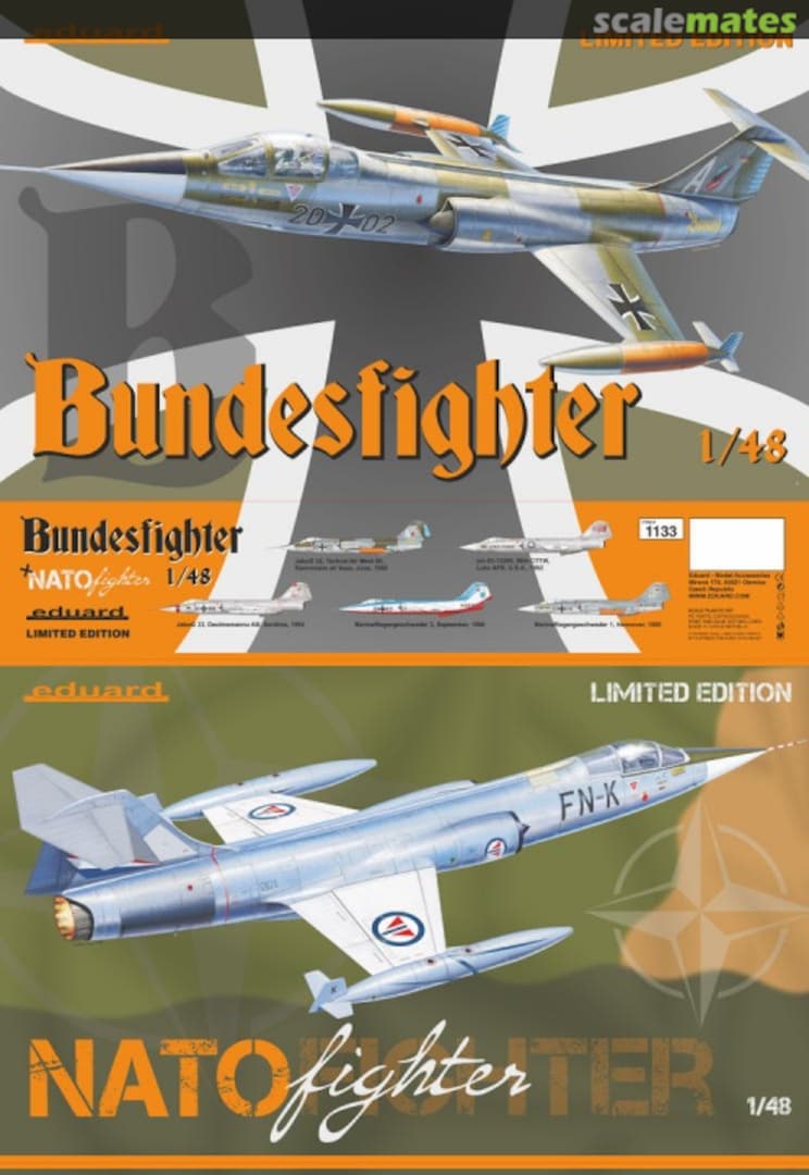 Boxart Bundesfighter / NATOfighter (F-104G, CF-104) 1133 Eduard