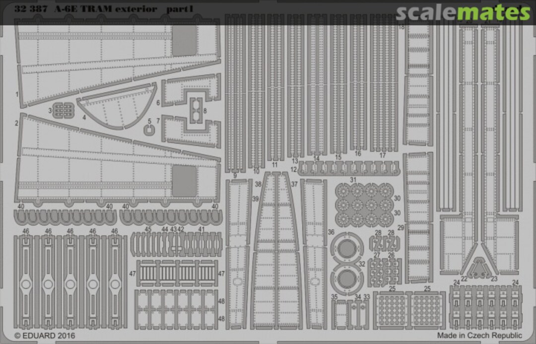 Boxart A-6E TRAM exterior 32387 Eduard