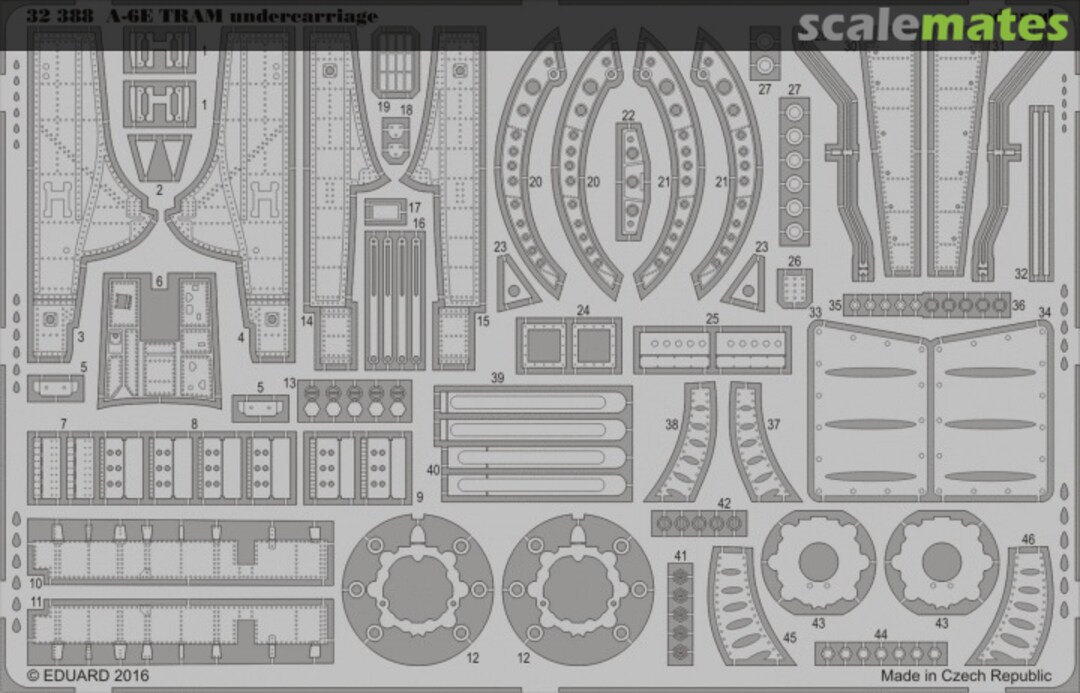 Boxart A-6E TRAM undercarriage 32388 Eduard Boxart A-6E TRAM undercarriage 32388 Eduard