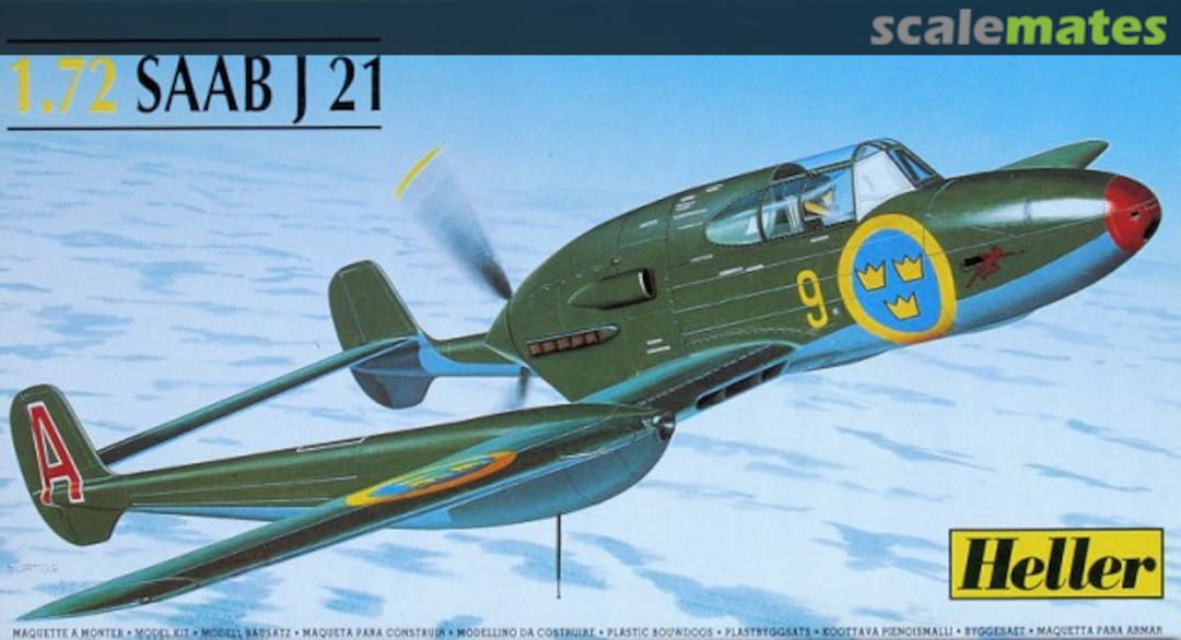 Boxart Saab J21 80261 Heller Boxart Saab J21 80261 Heller