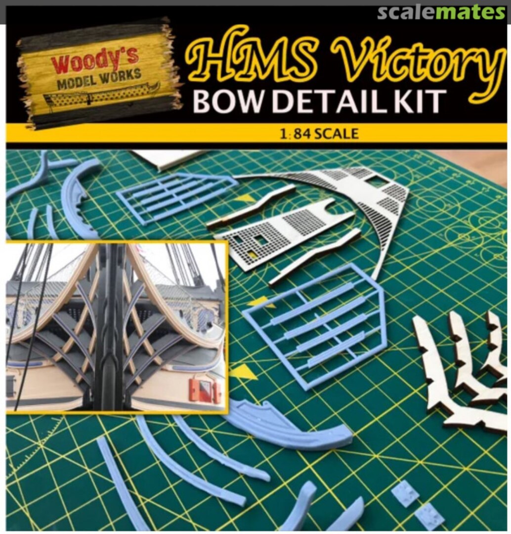Boxart Bow Detail Kit Woody's Model Works Boxart Bow Detail Kit Woody's Model Works