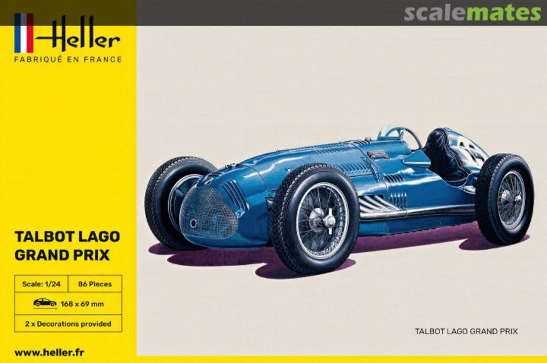 Boxart Talbot Lago Grand Prix 80721 Heller