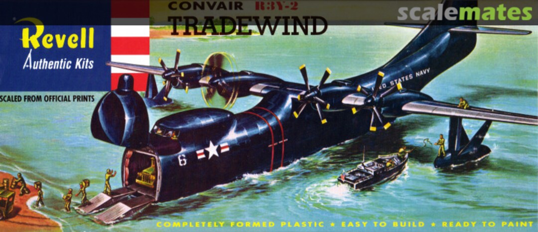 Boxart Convair R3Y-2 Tradewind H-238:98 Revell Boxart Convair R3Y-2 Tradewind H-238:98 Revell