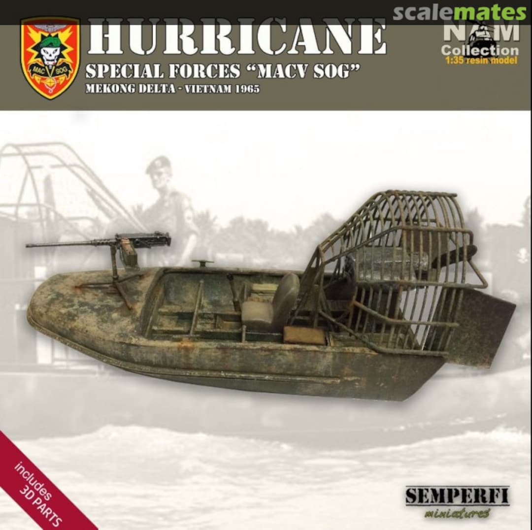 Boxart Hurricane Special Forces "MACV SOG" SFM_35003 'NAM Scale Models