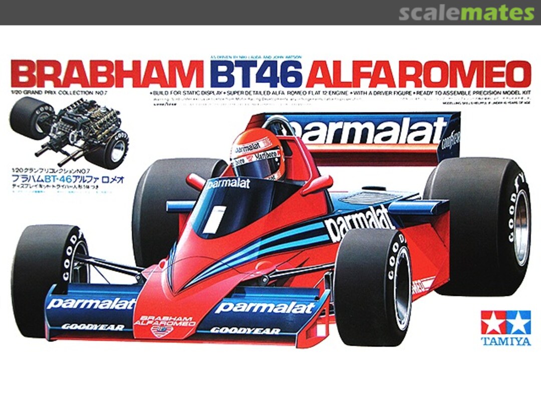 Boxart Brabham BT46 Alfa Romeo 20007 Tamiya Boxart Brabham BT46 Alfa Romeo 20007 Tamiya