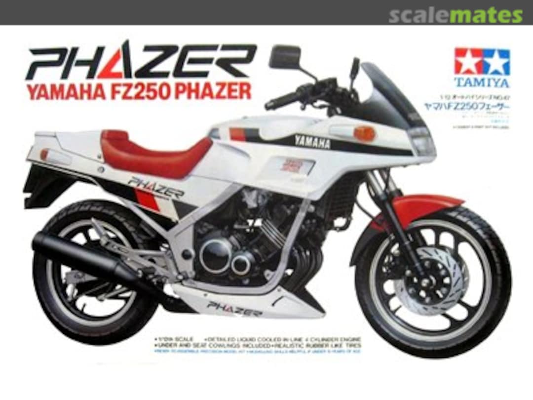 Boxart Yamaha FZ250 Phazer 14047 Tamiya Boxart Yamaha FZ250 Phazer 14047 Tamiya