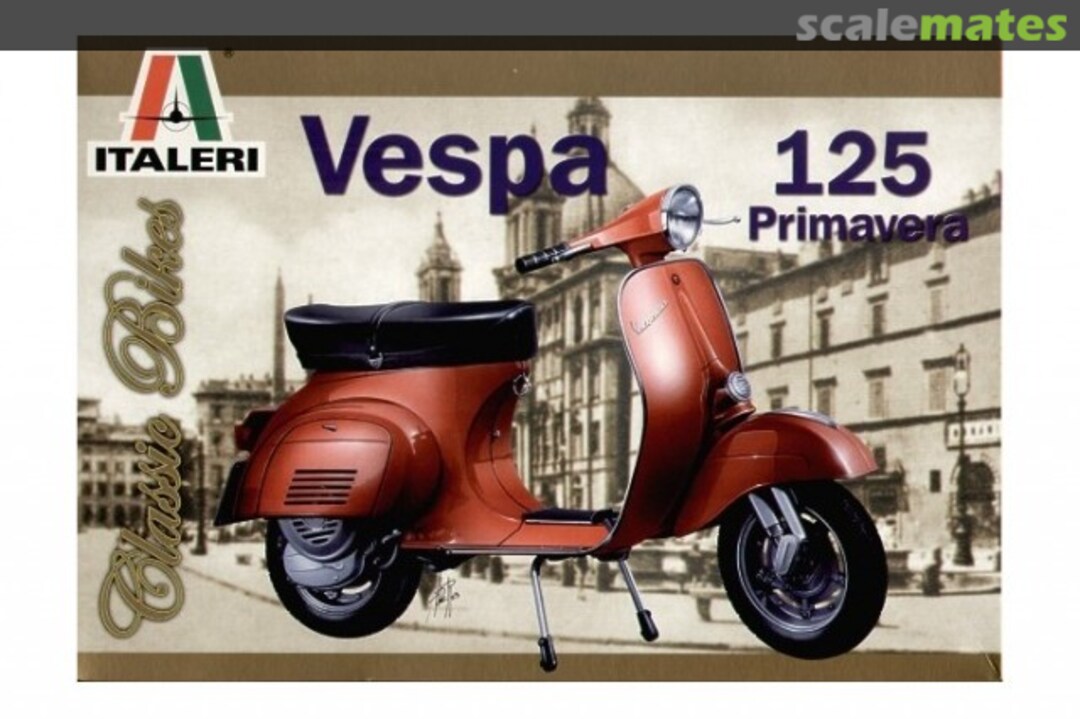 Vespa 125 Primavera Piaggio 1:9 Plastic Model Kit ITALERI