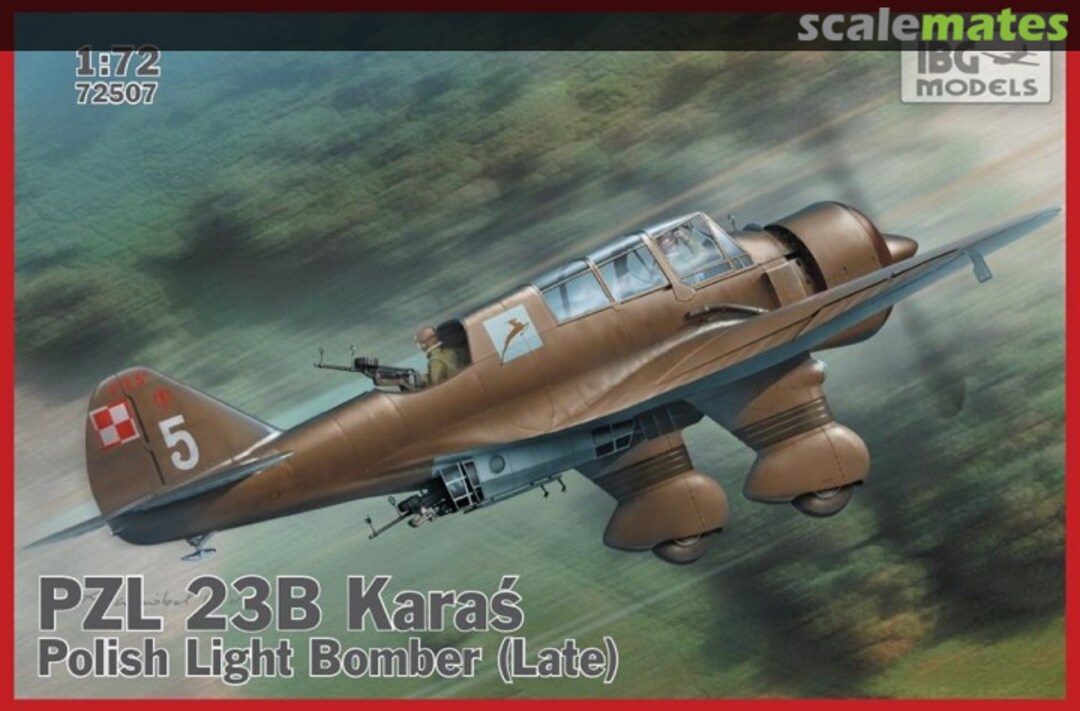 Boxart PZL 23B Karaś (Late) 72507 IBG Models Boxart PZL 23B Karaś (Late) 72507 IBG Models